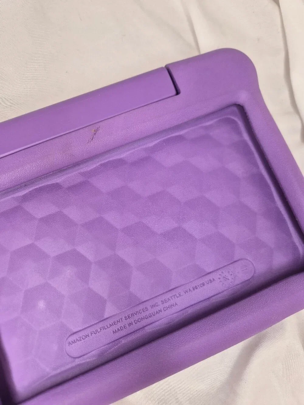 Amazon Fire 7 9th Gen Kids Tablet Purple Case Charger Bundle Tested